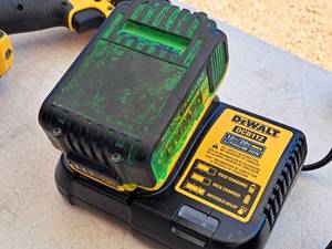 lot 127 image: DeWalt Battery Charger DCB112 with 20V Battery