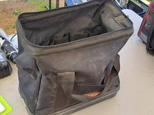 lot 150 image: Klein Tools Tool Bag with Hand Tools