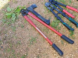 lot 187 image: Hand Tools - Pruners and Hatchet