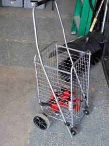 lot 193 image: Wire Rolling Cart