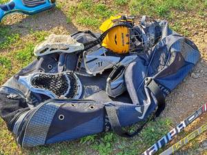 lot 201 image: Athletic Bag with Lacrosse Gear