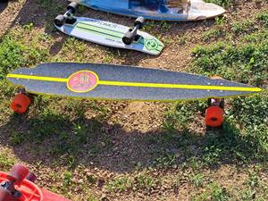 lot 207 image: Santa Cruz 46 Longboard Skateboard
