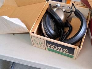 lot 217 image: Koss Stereo Headphones (New in Box)