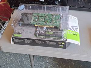 lot 324 image: EVGA GEForce GTX 960 2GB GDDR5 (in box)