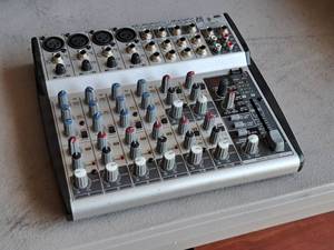 lot 326 image: Behringer Eurorack Ultra Low-Noise Design 12-Input 2-Bus MicLine 24-bit Mixer Board UB1202FX