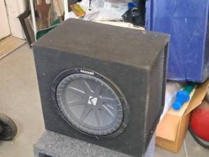 lot 337 image: Kicker Comp Speaker