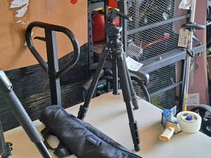 lot 351 image: Lot of (1) Benro Adjustable Tripod with Case