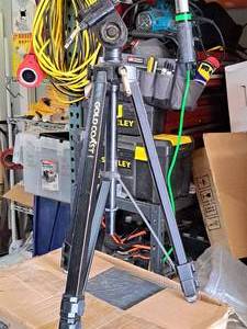 lot 353 image: Lot of (1) Gold Coast Adjustable Tripod