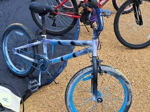 lot 380 image: 16 Boys Single-speed Trail Bicycle 11 BlueBlack Frame