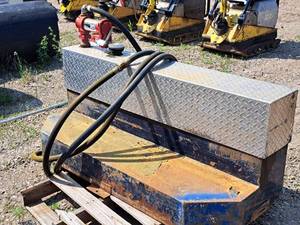 lot 178 image: Tuthill Fill-Rite FR4200H Series 12 Volt High-Flow DC Fuel Pump with Truck Bed Fuel Tank