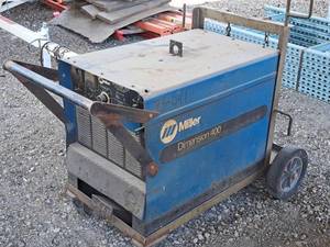 lot 228 image: Miller Dimension 400 3-Phase CCCV-DC Arc Welder