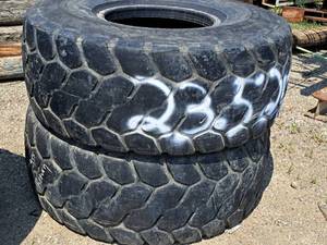 lot 203 image: Lot of (2) Bridgestone 23.5R25 Tractor Tires