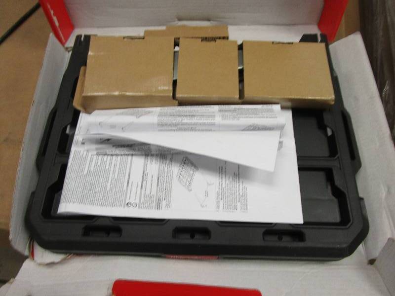 lot 701 image: Milwaukee PACKOUT Wall and Floor Mounting Plate (OPEN BOX)