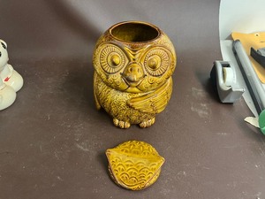 OWL COOKIE JAR