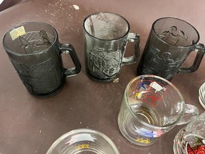 LOT OF 16 ASSORTED COLLECTORS GLASSES