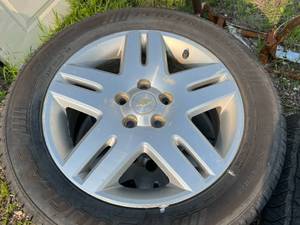 lot 11 image: 4 Chevrolet 5 Lug Rims & Times