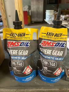lot 51 image: Full Case (6) AMS Oil SAE 75W-140 Synthetic Gear Lube