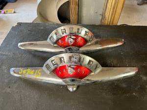 lot 83 image: 1951 Mercury Trunk Lid Handles