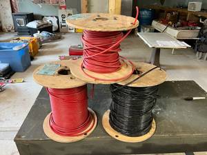 lot 88 image: Spools of Wire