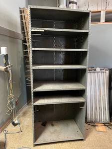 lot 96 image: Steel Shelving Unit