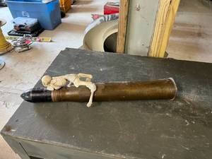 lot 101 image: 1943 57 MM Shell
