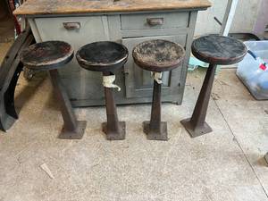 lot 150 image: Antique Stools