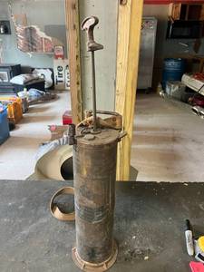 lot 161 image: Brass Fire Extinguisher