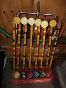Croquet set antique