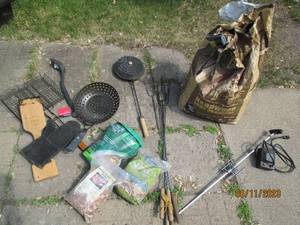 lot 34 image: Outdoor Barbecue Accessories to inc...