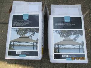 lot 45 image: Set of 2-replacement covers for a 1...