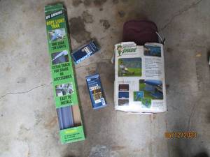 lot 81 image: Dometic RV Awning Sunshade is an extension to your RV awning for more protection from the sun and RV Awning rope light tracks to light up your camping area when it gets dark in the evening