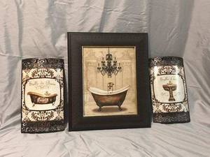 lot 211 image: Decorative Pictures, 4 of the 6 are Framed