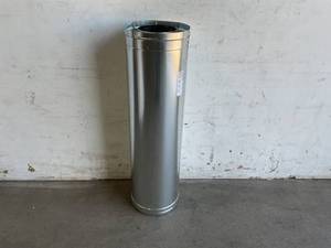 lot 34 image: DuraVent 6 in. Dia x 36 in. Triple-Wall Galvanized Chimney Stove Pipe