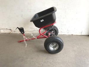 lot 56 image: Everbilt 130 lbs. Tow Broadcast Spreader