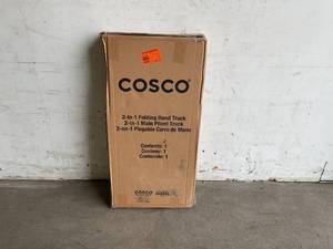 lot 102 image: Cosco Shifter 300 lb. 2-In-1 Convertible Hand Truck and Cart