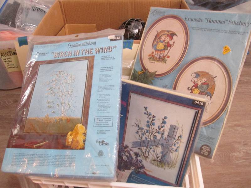Assorted Crafting Items.