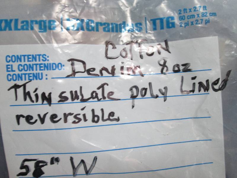 5 12 Yards Thinsulate Poly Liner