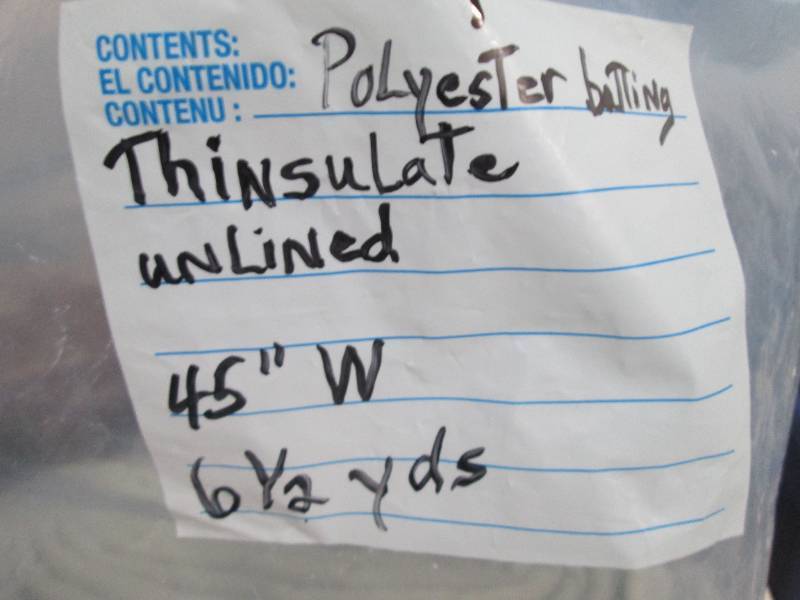 6 12 Yards Thinsulate