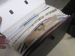 File Folder with Content of Craftin...