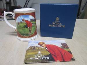 Vintage Royal Worcester Cup with 22...