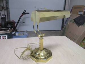 Brass Desk Lamp...