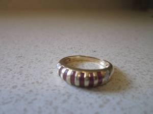 14K Yellow Gold Ruby and Diamond Dr...