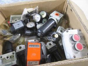 lot 34 image: (G-1) Box of Assorted Industrial Co...