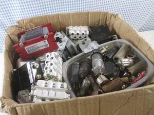 lot 38 image: (G-1) Box of Assorted Industrial El...