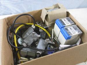 lot 41 image: (G-1) Box of Misc Industrial Electr...