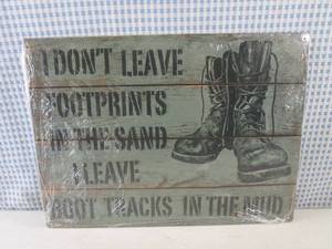 lot 63 image: (C-3) I Dont Leave Footprints In ...