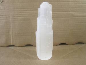 lot 69 image: (FS) 6 Raw Selenite Tower...