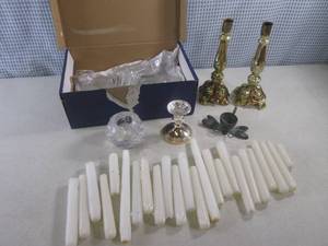 lot 164 image: (A-2) Assorted Candle Holders and C...
