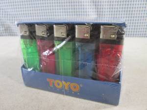 lot 201 image: (EC1) 50 Disposable Lighters New In...