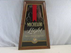 lot 208 image: (EC1) Michelob Light Beer Bar Sign ...